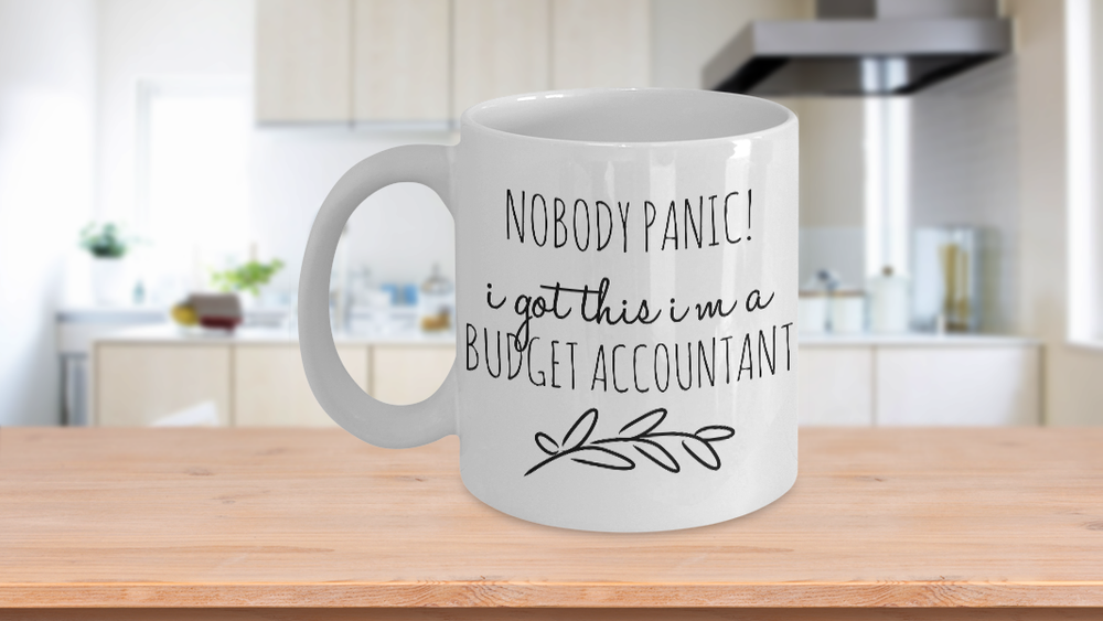 Budget Accountant Occupation Novelty Coffee Mug