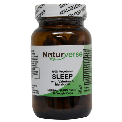 Sleep Powder Capsules  90 VegCaps By Naturverse