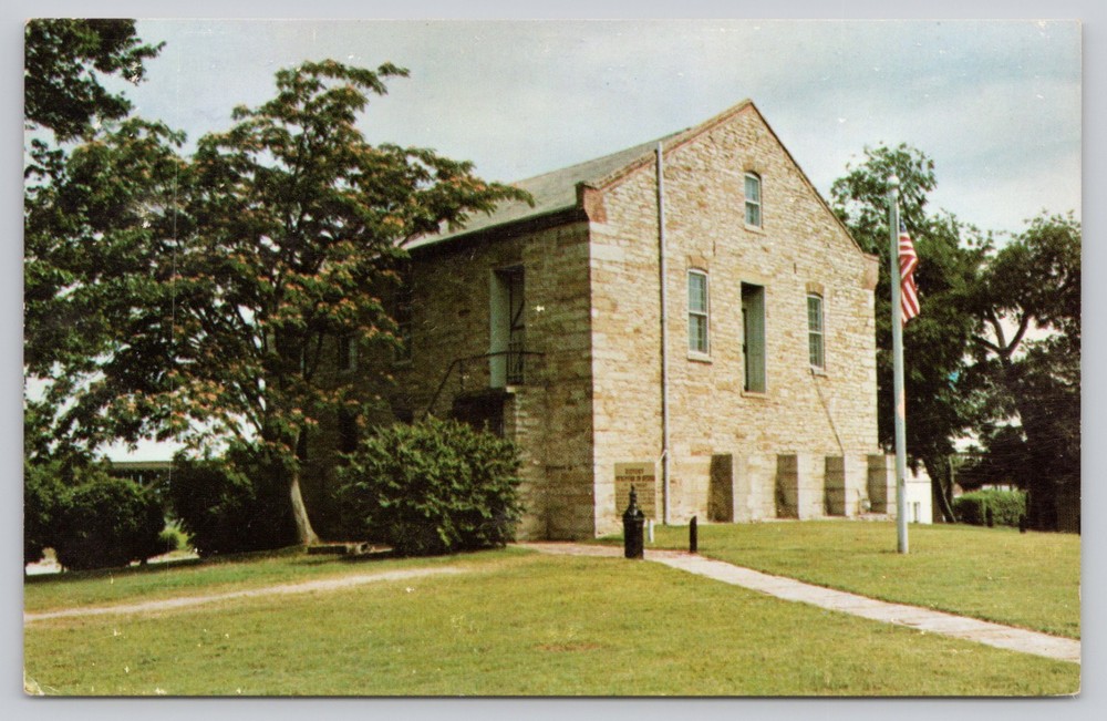 Fort Smith Arkansas National Historic Site Building Chrome Postcard Unposted