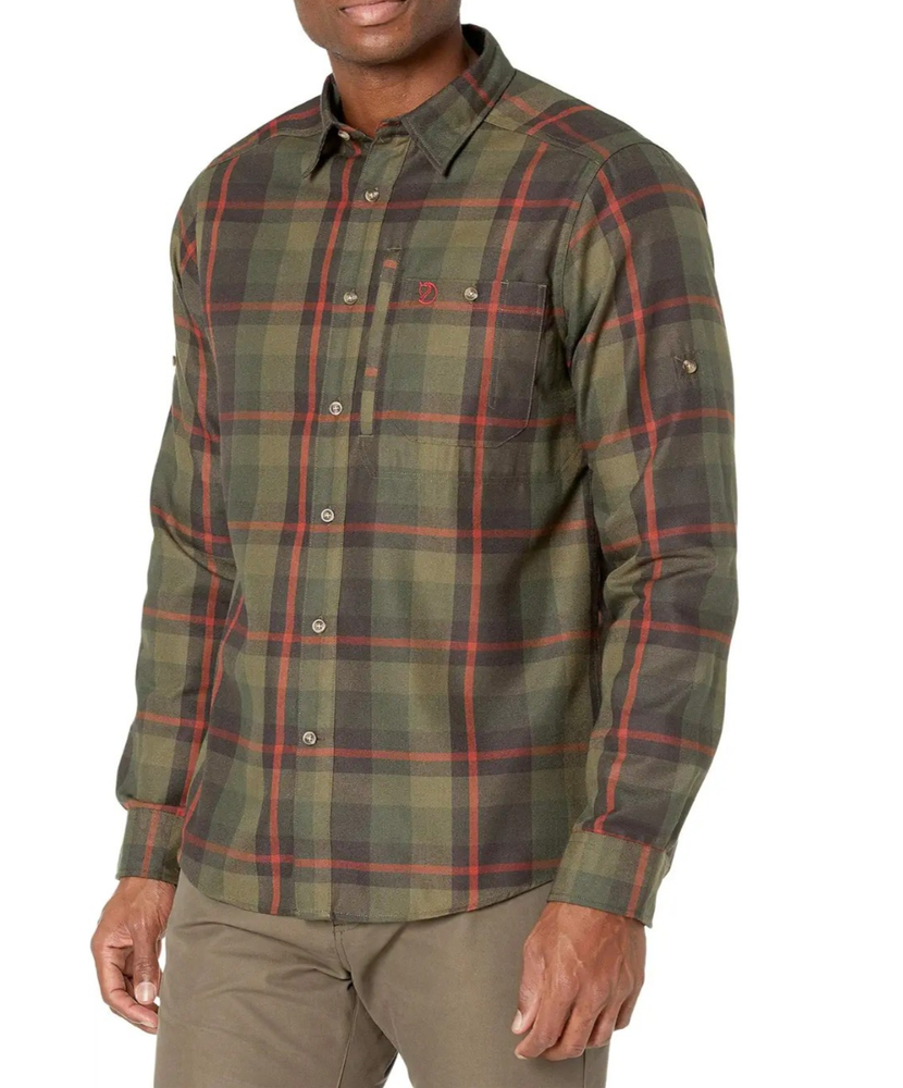 Fjallraven Men's Fjallglim Long Sleeve Shirt Laurel Green Size S NWT
