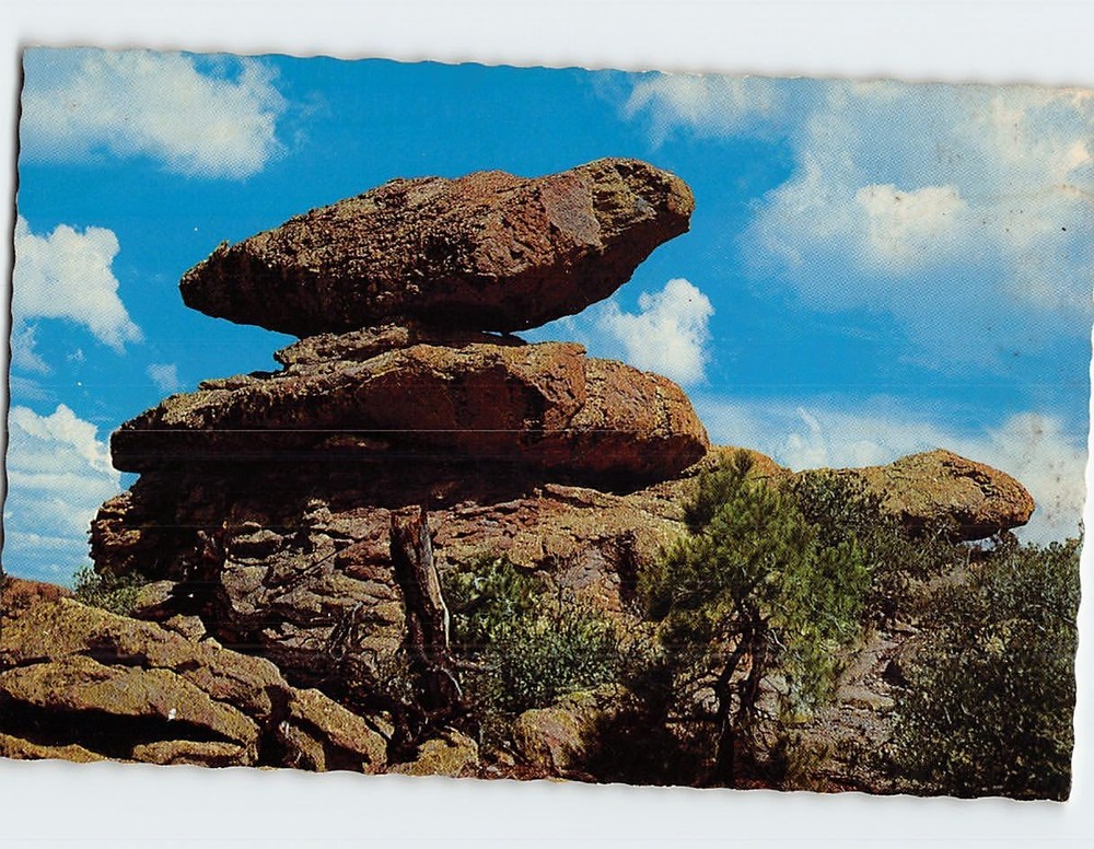 Postcard Wonderland Of Rocks Chiricahua National Monument Willcox Arizona USA