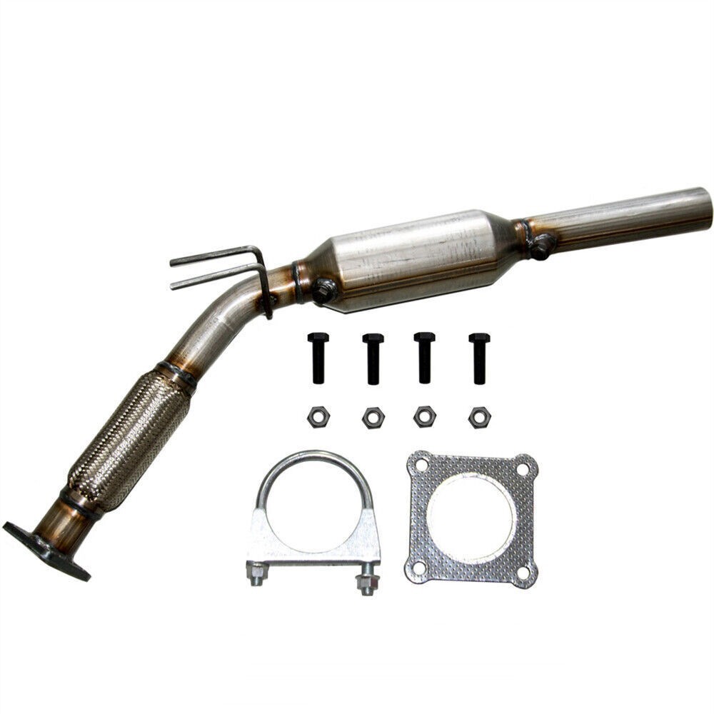 Catalytic Converter & Flex Pipe For 2005-2011 Volkswagen Jetta Golf Rabbit 2.5L