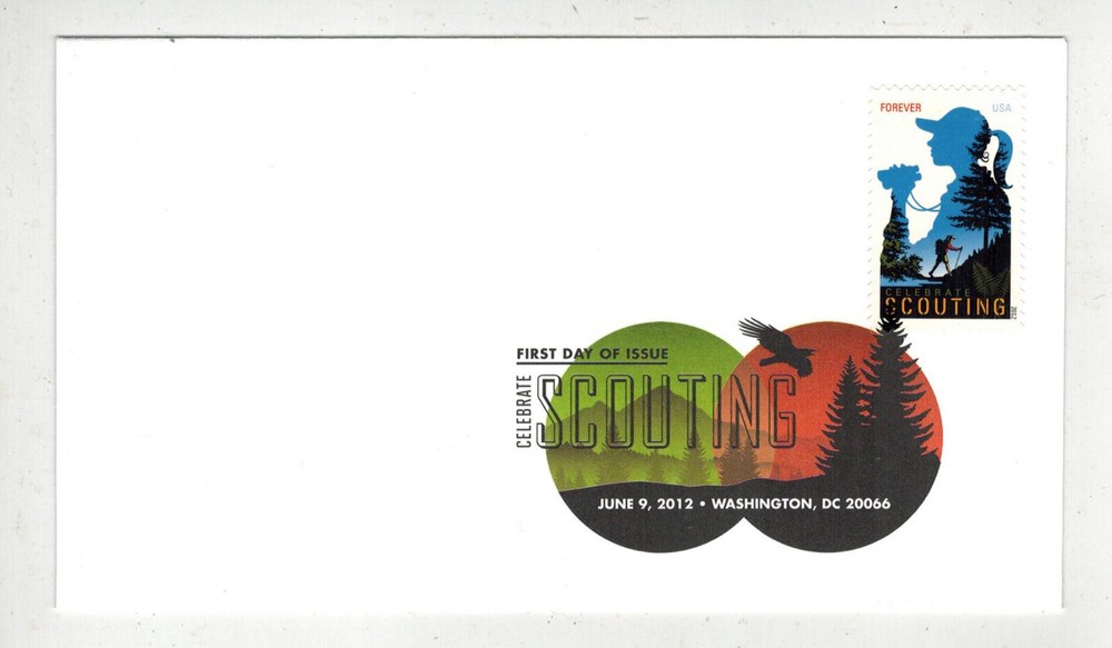 SPECIAL DCP COLOR CANCEL FIRST DAY COVER 4691 SCOUTING BOY SCOUTS GIRL SCOUTS