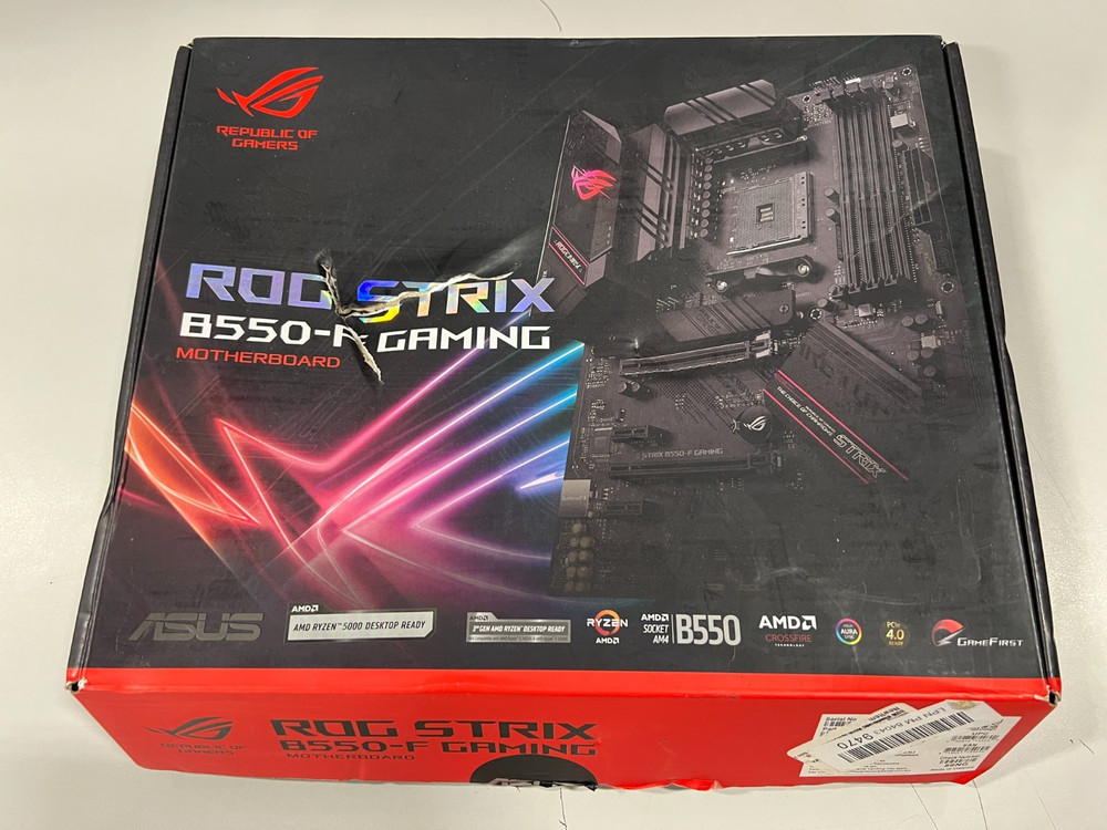 ASUS ROG STRIX B550-F GAMING AM4 AMD ATX Motherboard