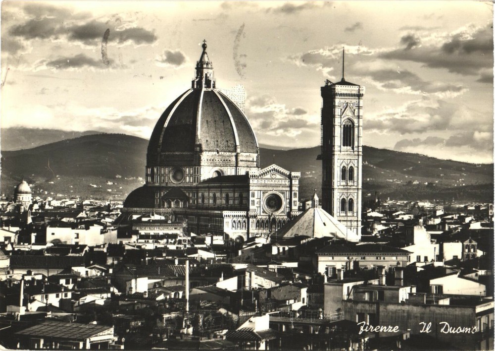 View of Cathedral of Santa Maria del Fiore, Florence, Italy Postcard