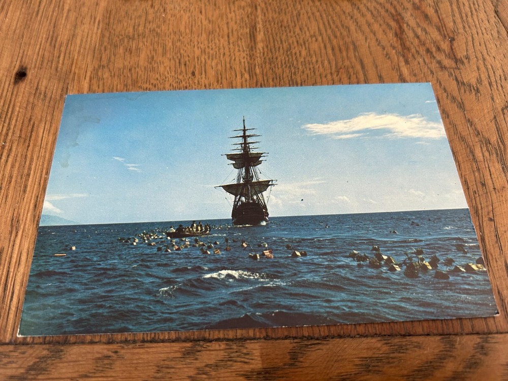 The Bounty on Exhibit at Vinoy Yacht Basin St Petersburg Florida Postcard