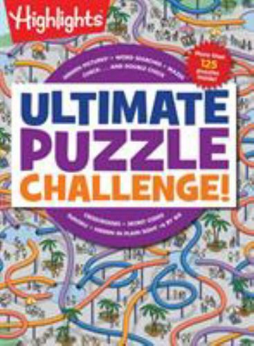Ultimate Puzzle Challenge! : 125+ Brain Games for Kids, Mazes, Brain Teasers,...