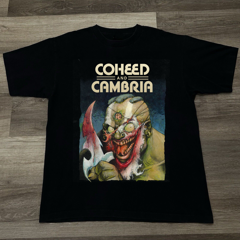 Coheed and Cambria Tour 2024 T-Shirt Unisex Cotton Tee S-5XL Bo1012