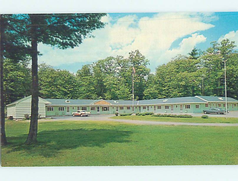 Unused Pre-1980 OLD CARS & GOODWINS MOTEL South Paris Maine ME : 60k cards M1011