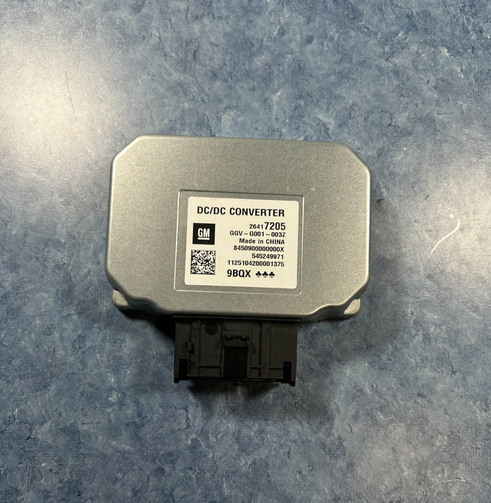 2024-2026 CHEVROLET TRAX DC TO DC POWER CONVERTER INVERTER 26417205 OEM