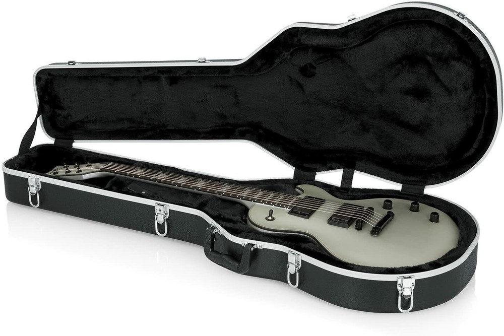 Gator Cases Deluxe ABS Molded Case for Les Paul Single-Cutaway Electric Guitars