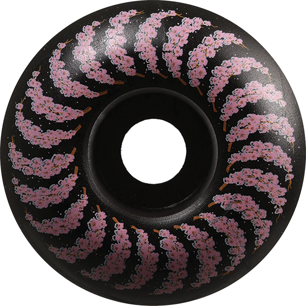 SPITFIRE YUTO F4 99A CHERRY BLOSSOM 56MM BLACK WHEELS SET