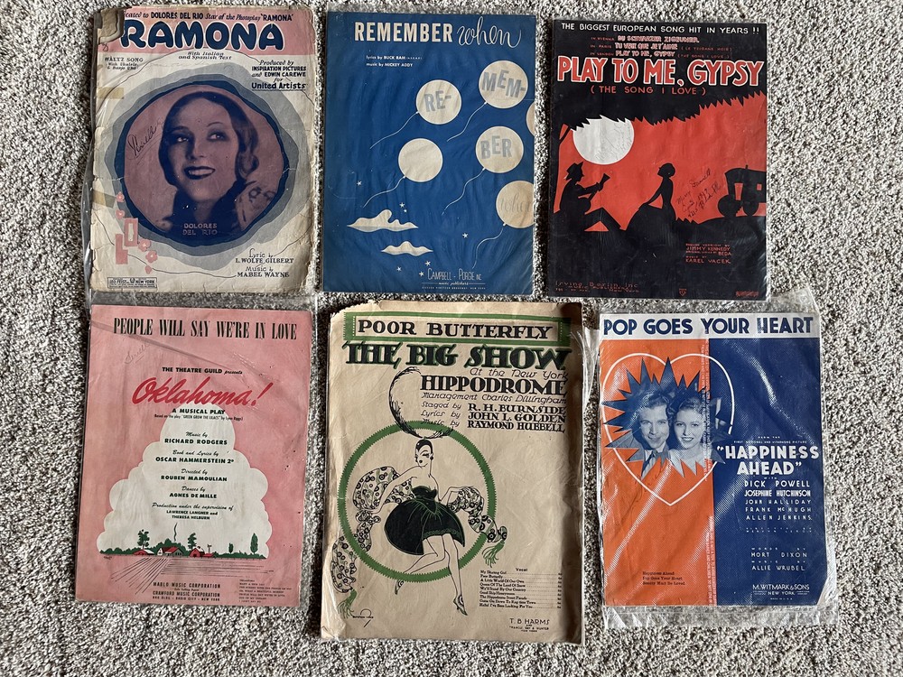 Antique and Vintage Sheet Music - Lot 20