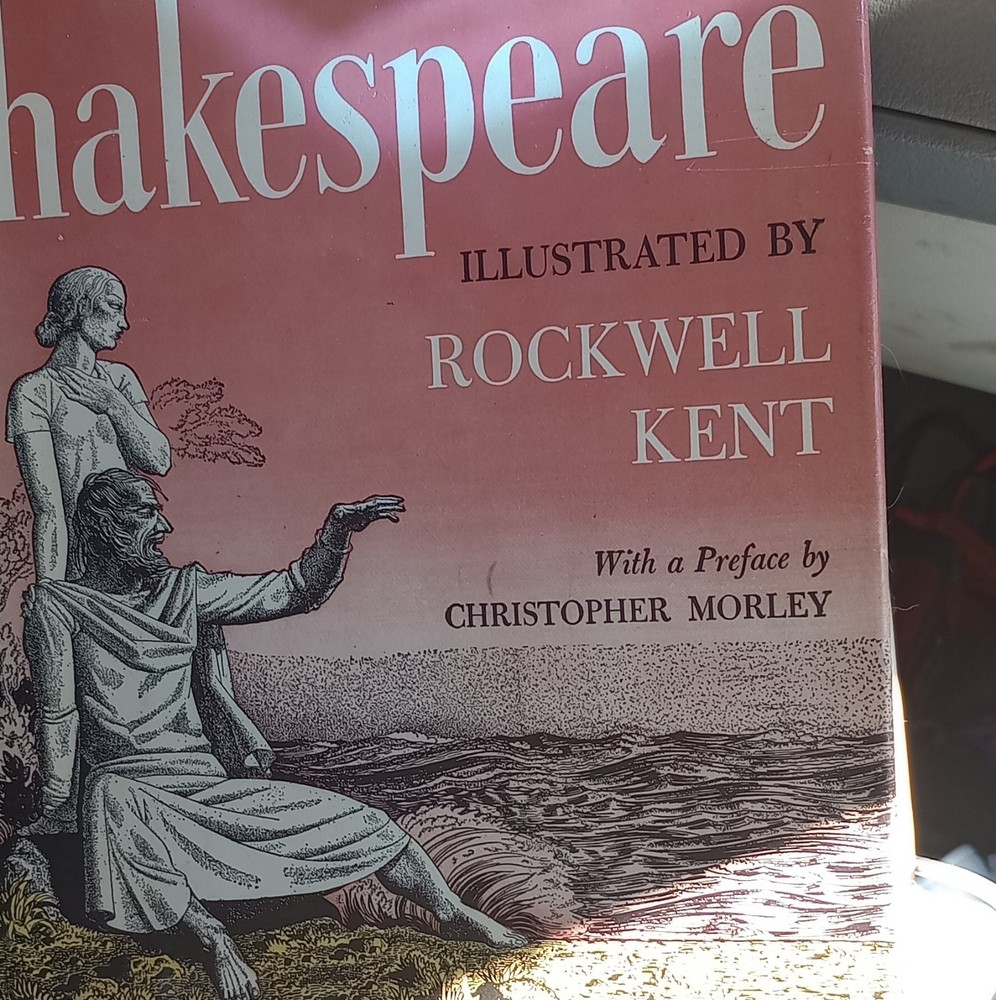 William Shakespeare Illustrated Rockwell Kent Preface Doubleday 1936