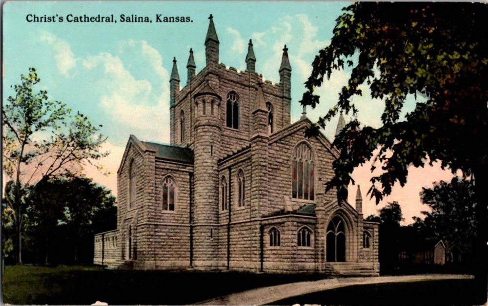 Salina Kansas KS : CHURCH SCENE m/14 BC2834