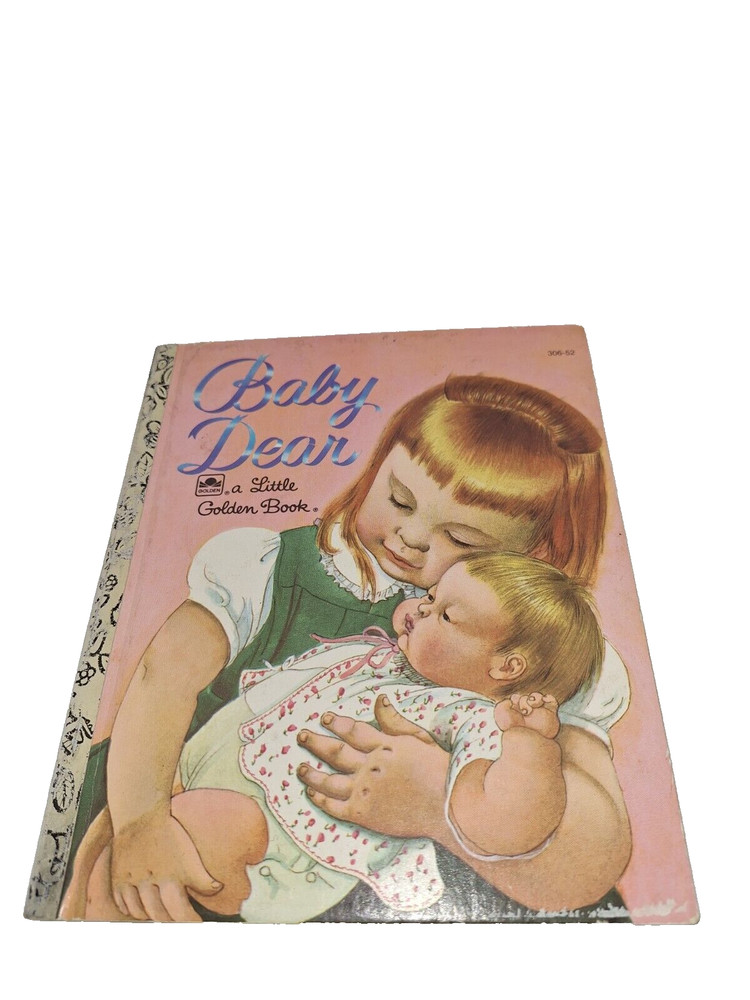 Vintage 1962 Baby Dear a Little Golden Book Good VTG Condition by Esther Wilkin