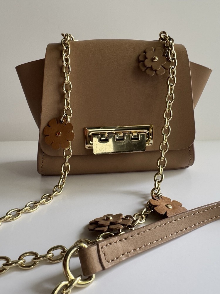 Zac Posen Eartha Mini With Floral Chain Crossbody Bag Small