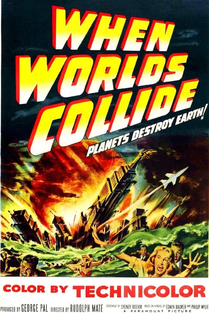 Wall Art Print When Worlds Collide, 1951, 24