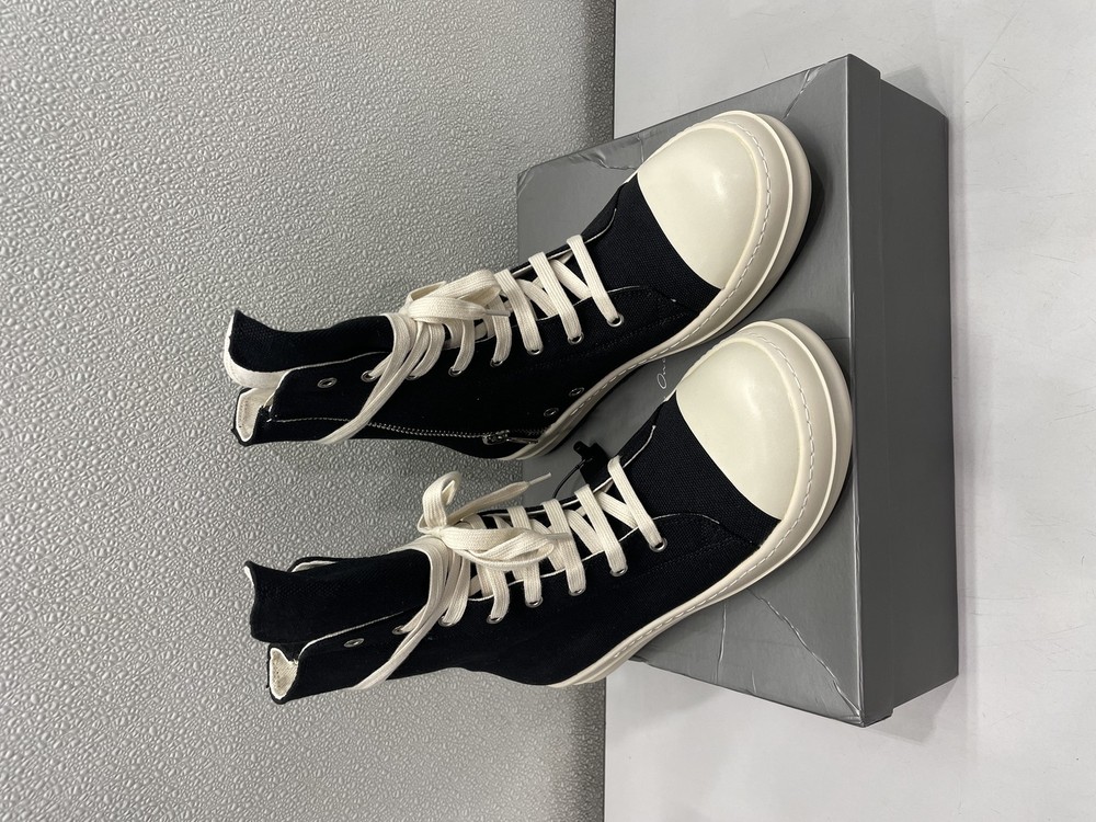 Rick Owens DRKSHDW Ramones High Top Sneakers Men's US 11