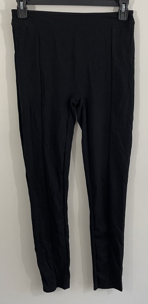Spanx Assets Structured Leggings womens XL Dress Pants Black FL4015 pull on