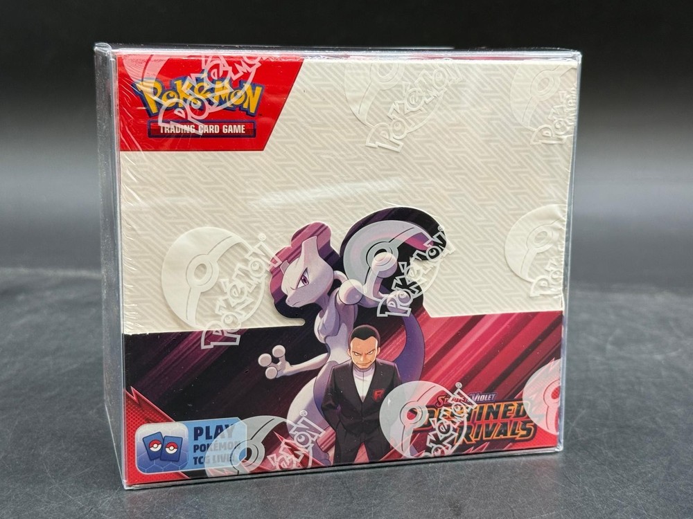 Pokemon TCG Scarlet & Violet Destined Rivals Booster Box SEALEDPROTECTOR INCLUDED