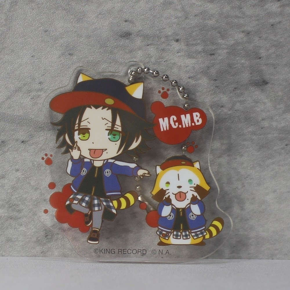 Hypnosis Mic Division Rap Battle Jiro Yamada Rascal the Raccoon Acrylic Keychain