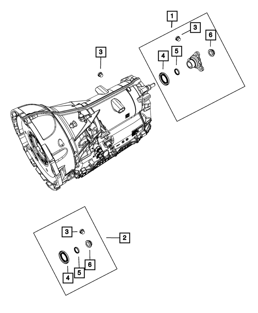 Genuine Mopar Output Flange 68352926aa
