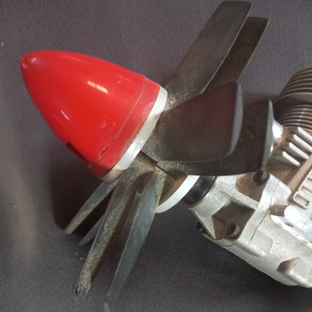 picco 80 ducted fan rc jet airplane nitro glow plug motor  vtg