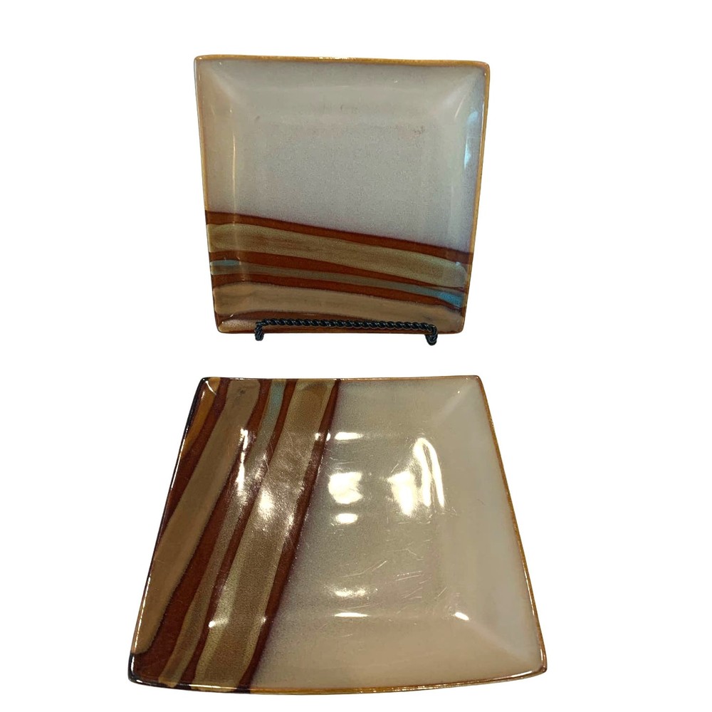 Sango Avanti Brown Salad Lunch Plates 4722  8