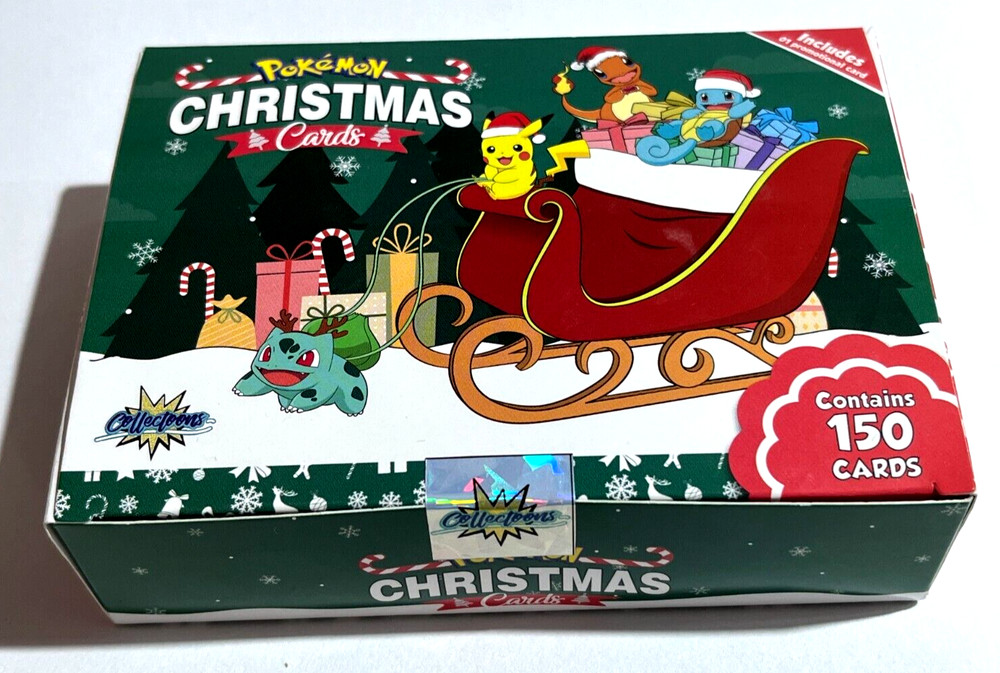 2024 BOX POKEMON CHRISTMAS 2 Collectoons - Full Set 151/151 Peru Holiday VARIANT