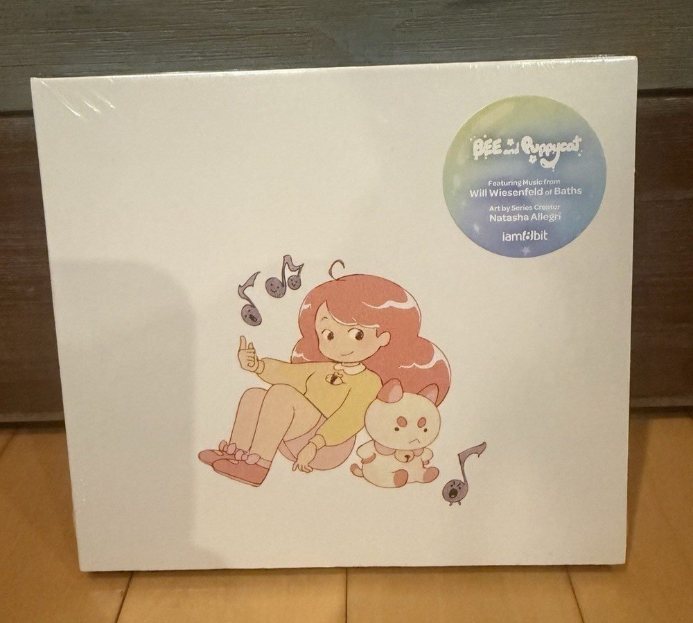 New iam8bit Bee and Puppycat Soundtrack 2 Disc CD Digipak Set