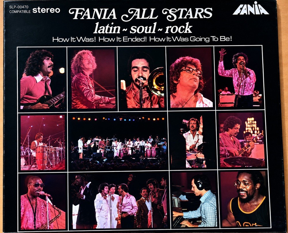 Fania All Stars How It was Going Latin Soul Rock Live Latin Salsa Record Album