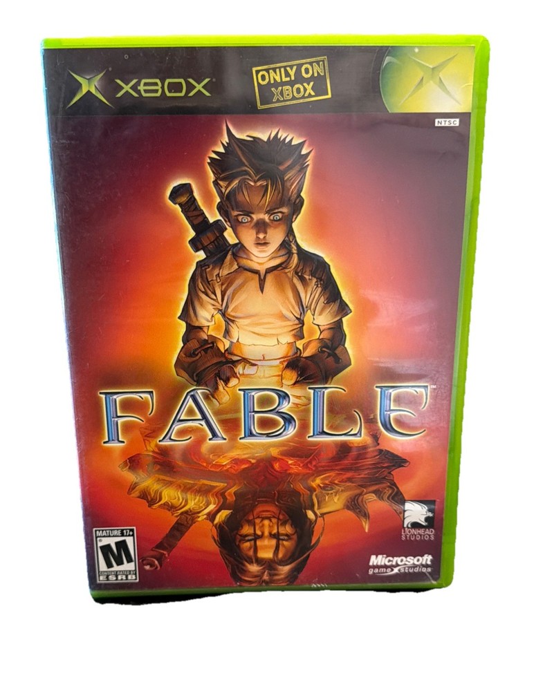 Fable Xbox 2004 Black Label Complete CIB Tested Working Clean