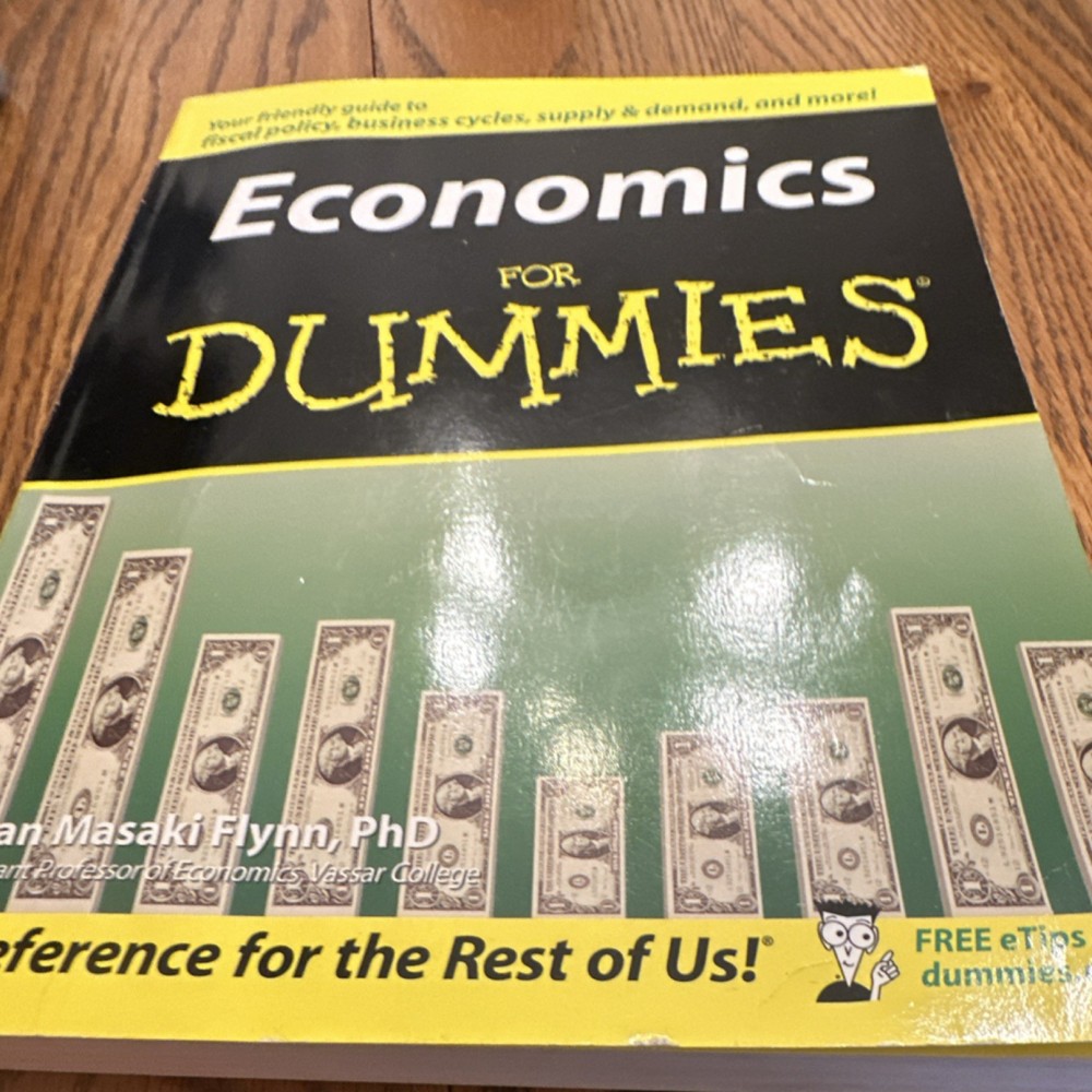 Economics For Dummies Sean Masaki Flynn Paperback Business Economics Reference