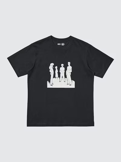 YuYu Hakusho Uniqlo UT Shueisha 100th Black T-Shirt XS-4XL Yusuke Hiei NEW 2026