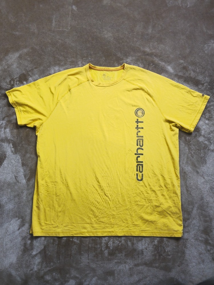 Carhartt Force Men's T-Shirt Relaxed Fit Midweight Short Sleeve Pocket Size 2XL