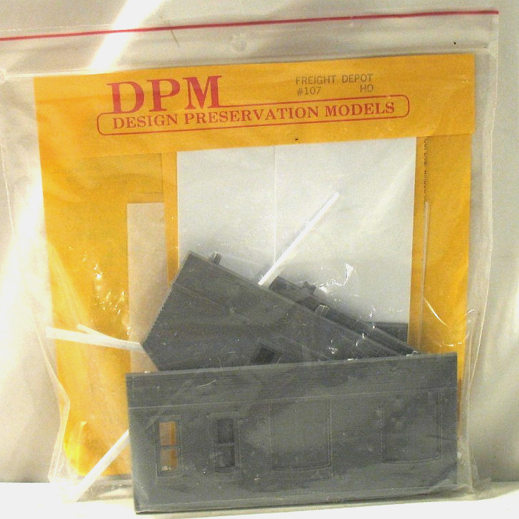 DPM # 107 Freight Depot Building Kit Ho Scale