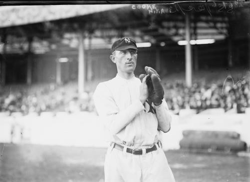 Doc Cook,New York AL,Polo Grounds,NY,baseball,Luther Almus Cook,Outfielder,1913