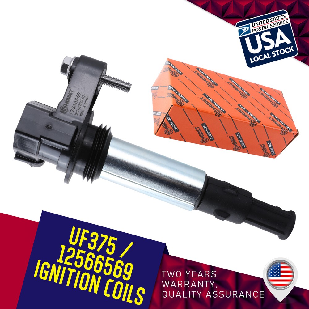 1PC UF375 Fuel-Saving Ignition Coil Kit for 2005-2007 Cadillac CTS V6