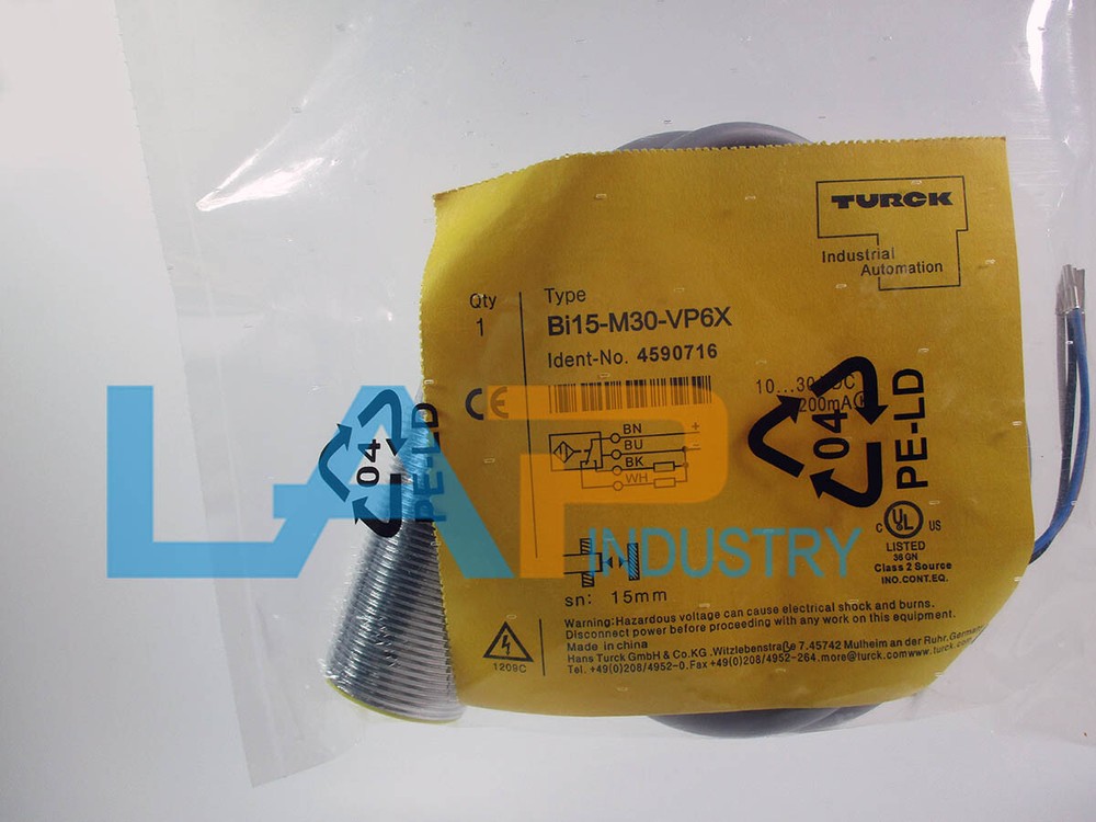 1PCS New For TURCK Proximity Switch Sensor BI15-M30-VP6X BI15M30VP6X