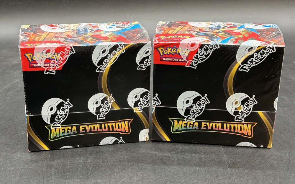 Lot of (2) Pokemon TCG Mega Evolution Base Set Booster Boxes SEALED NEWPROBSTEIN is actively accepting consignments !!