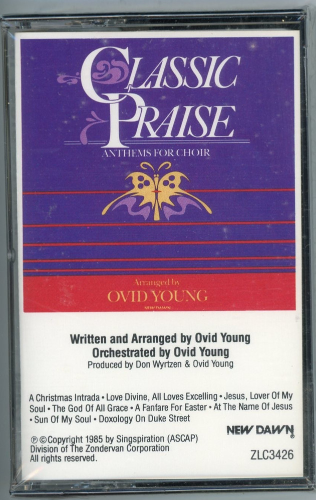 Classic Praise,  Cassette, NEW, Christian Music, 1985,  Worship, Sealed, Choir