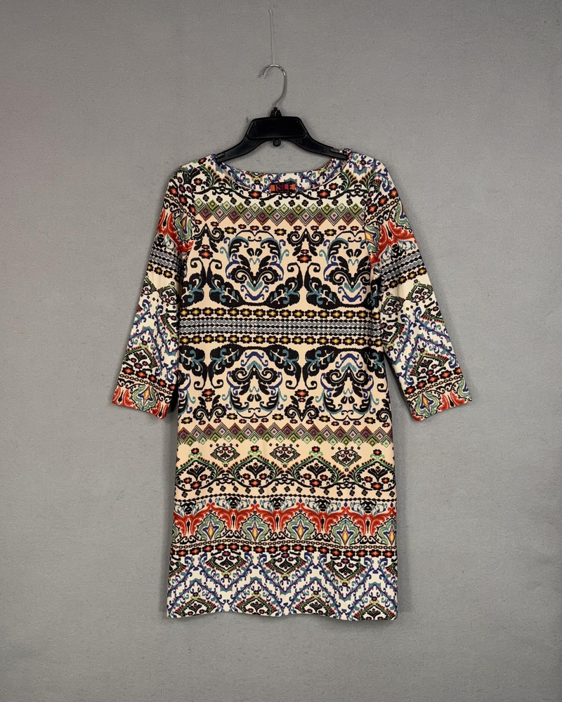 Isle By Melis Kozan Dress Womens Small Boho Artistic Statement Artsy Office