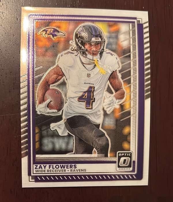 2025 Donruss Optic #120 Zay Flowers