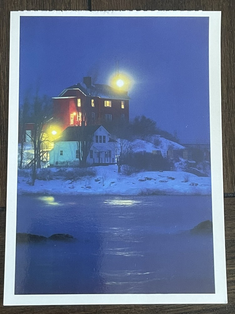 POSTAL - MICHIGAN, LAGO SUPERIOR, MARQUETTE, FARO DE MARQUETTE HARBOR