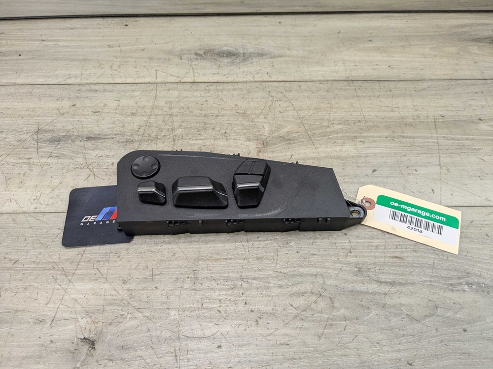 11-16 OEM BMW F10 528 535 550 Front Left Seat Adjustment Control Switch Memory