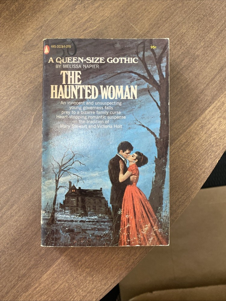The Haunted Woman by Melissa Napier, Popular Library  00284, 1971, 1st, NF-