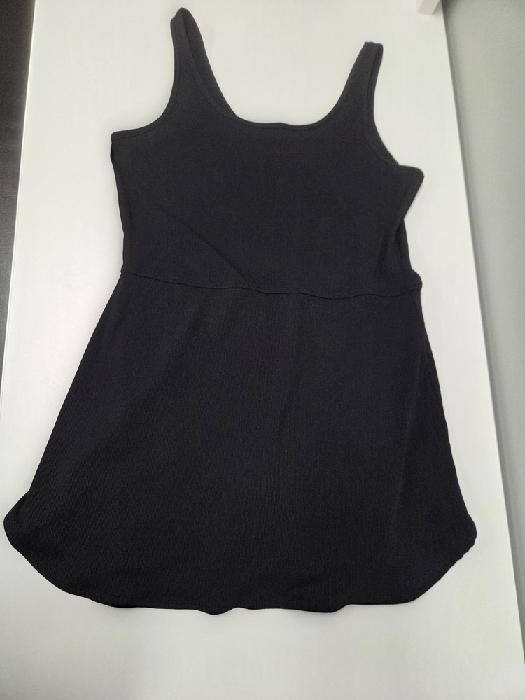 Crane Women's Black Athletic Dress Size M Elastic Waist Activewear