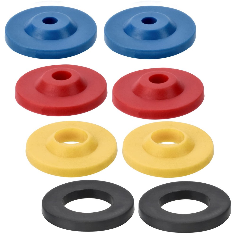 8 Pcs Shower Flow Reducer Limiter Set Water Flow Restrictor in 4 Specificatio...