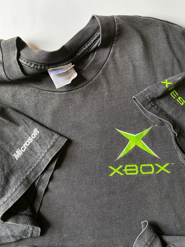 Vintage Xbox XFest Playstation Gaming T-Shirt XL Size Faded